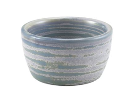 Genware RAM-PSF4 Terra Porcelain Seafoam Ramekin 13cl/4.5oz - Pack of 12