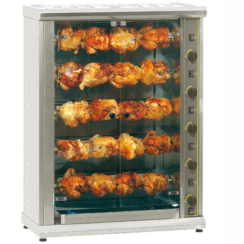 Roller Grill RBG200 Gas High Capacity Chicken Rotisserie