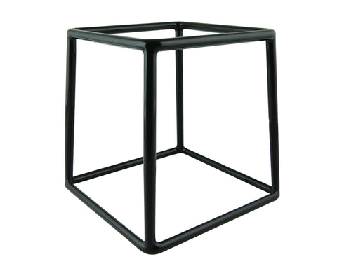 Genware RSR-WBK18 Black Anti-Slip Buffet Riser 18 x 18cm