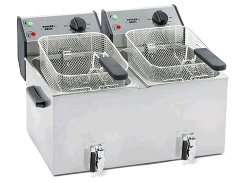Roller Grill FD80DR 16 Litre Double Electric Fryer