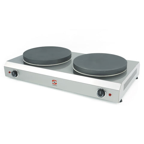Sammic CG-240 Twin Plate LPG Pancake Machine