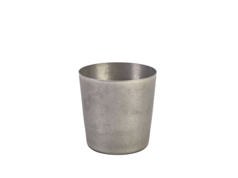 Genware SVC8V Vintage S/St. Serving Cup 8.5 x 8.5cm - Pack of 12