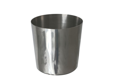 Genware SVC8 Stainless Steel Serving Cup 8.5 x 8.5cm - Pack of 12