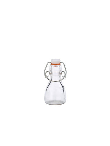 Genware SWB050 Glass Swing Bottle 7.5cl / 2.6oz - Pack of 24