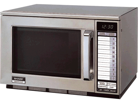 Sharp R-24AT Commercial Microwave Oven 1900W