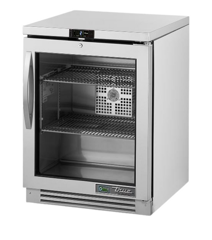 True TUC-24G-HC~FGD01 158 Ltr Glass Door Undercounter Foodservice Refrigerator