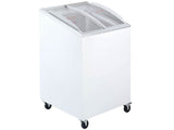 Tefcold SCEB Range Sliding Curved Glass Lid Chest Freezer, Frozen Display, Advantage Catering Equipment