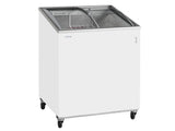 Tefcold SCEB Range Sliding Curved Glass Lid Chest Freezer, Frozen Display, Advantage Catering Equipment