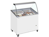 Tefcold SCE Range Scoop Ice Cream Display with Canopy, Ice Cream, Advantage Catering Equipment