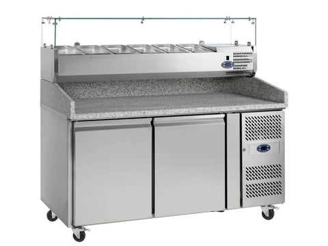 Tefcold PT1200 SS 370 Ltr Gastronorm Preparation Counter