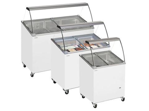 Tefcold SCE Range Scoop Ice Cream Display with Canopy