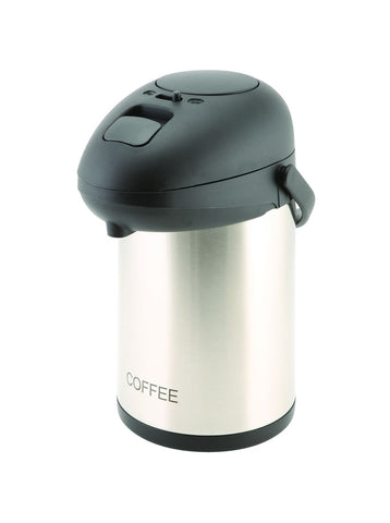 Genware V7251COFFEE Coffee Inscribed St/St Vacuum Pump Pot 2.5L