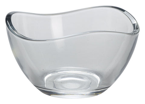 Genware VIR205 Glass Ramekin Wavy Edge 7cm 6cl/2.25oz - Pack of 6