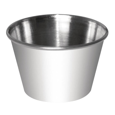 Olympia Dipping Pot Stainless Steel 230ml (Pack of 12)
