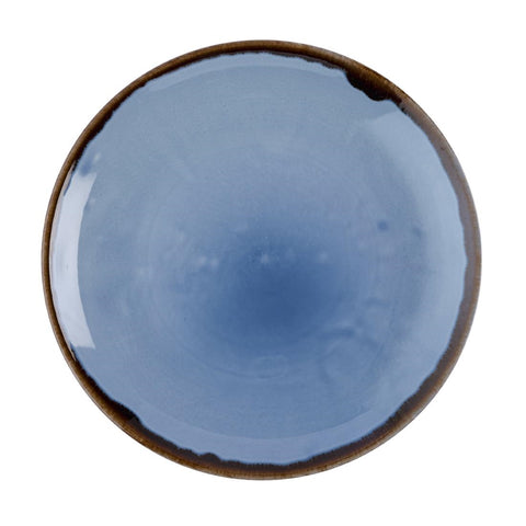 Dudson Harvest Indigo Coupe Plates 220mm (Pack of 12)