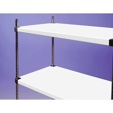 EAIS EZ Store 3 Tier Powder Coated Solid Shelving - 1650mm High