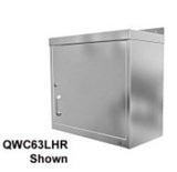 Quick Service 540mm High x 300mm Deep Wall Cupboard With Lockable Hinged Doors