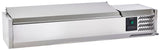 Sterling Pro Cobus SPT1200-330-SS Topping Well, Stainless Steel Lid - 5 x 1/4GN - Advantage Catering Equipment