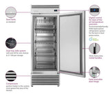 True TGN-1F-1S 720 Ltr 2/1 GN Upright Foodservice Freezer - Advantage Catering Equipment