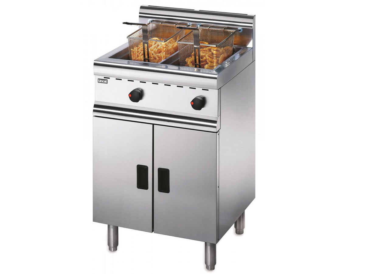 Free standing gas fryers