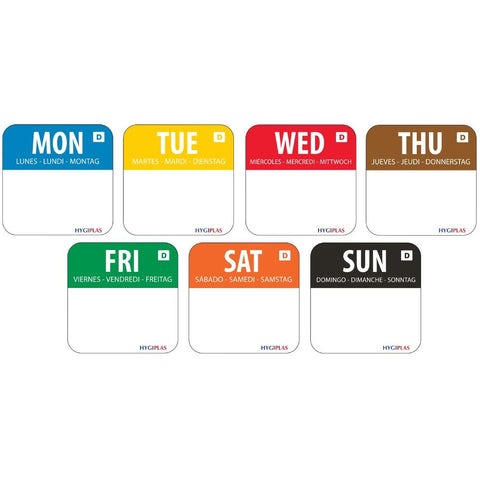 Hygiplas Dissolvable Food Rotation Label Kit product image