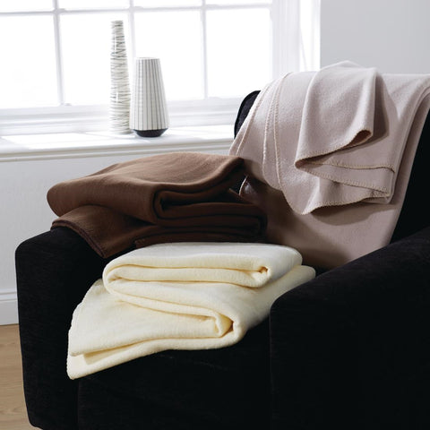 Mitre Essentials Polar Blanket Cream Single product image