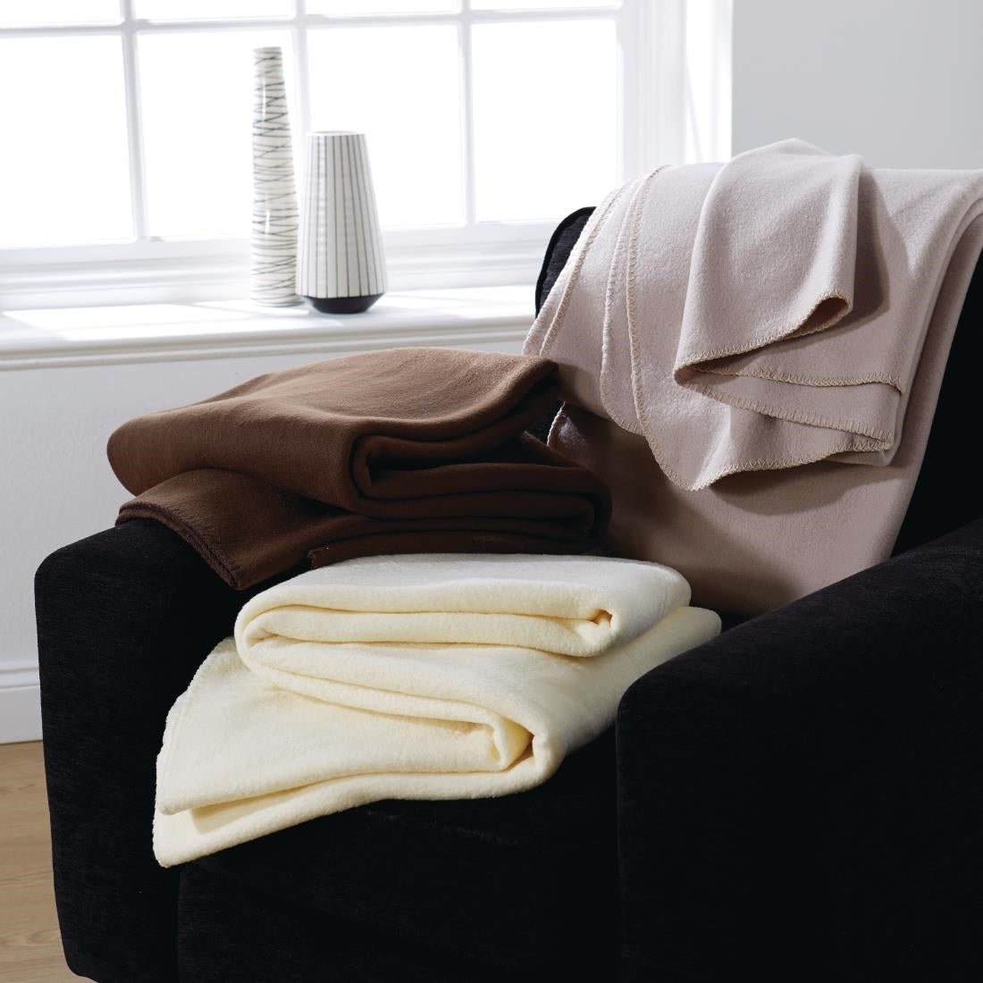 Mitre Essentials Polar Blanket Camel Single product image