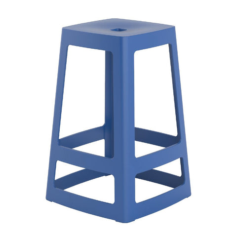 Origin Base Mid Stool Violet Blue 430x430x560mm (Pack of 2)