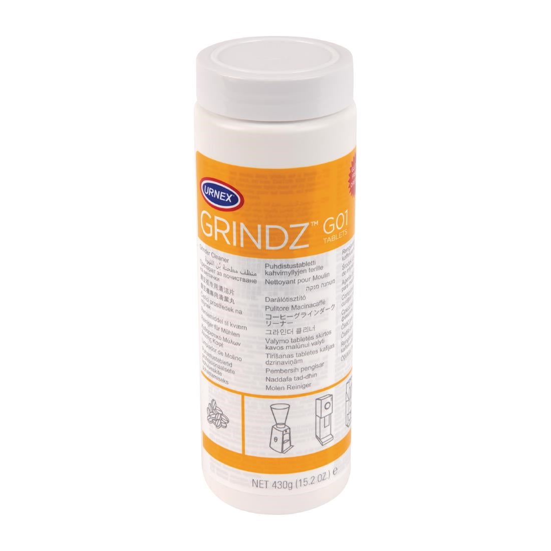 Urnex Grindz Coffee Grinder Cleaner Tablets product image