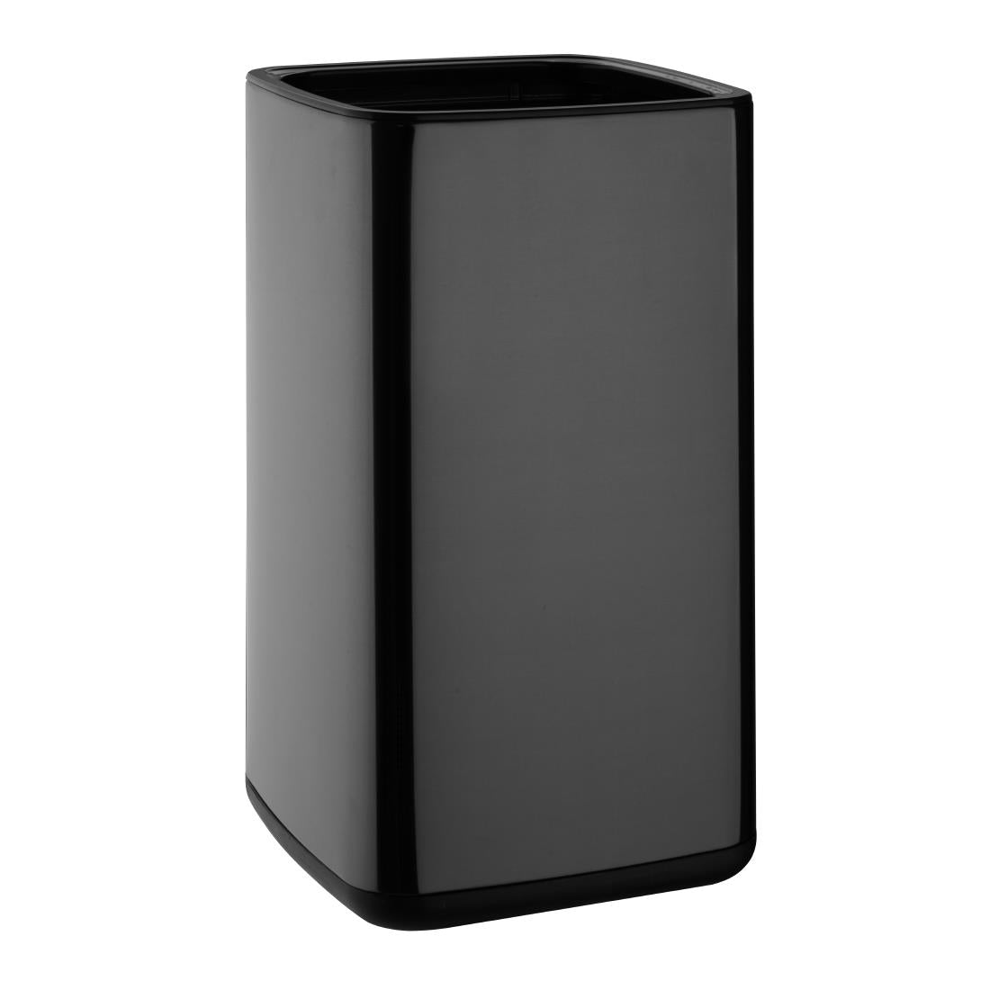 Bolero Square Waste Bin Titanium Black 7Ltr product image
