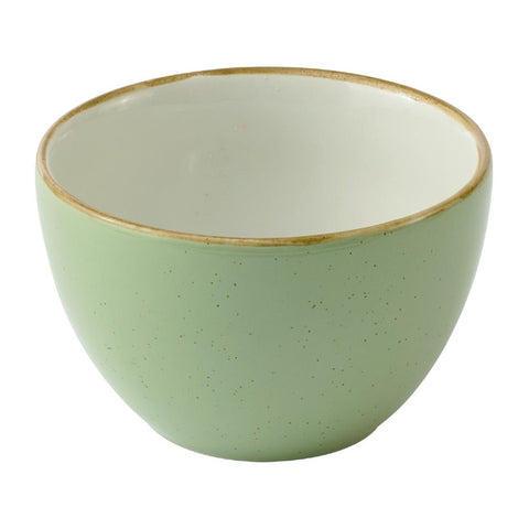 Churchill Stonecast Sage Green Profile Sugar Bowls 236ml (Pack of 12)