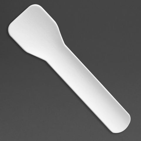 Fiesta Compostable Paper Ice Cream Spoons 95mm (Pack of 100)