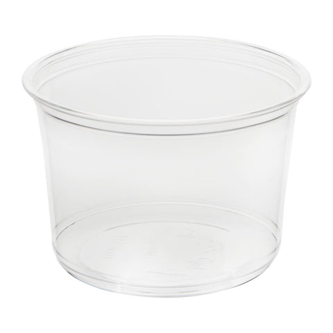 Fiesta Recyclable rPET Deli Cups 455ml/16oz (300 Pack)