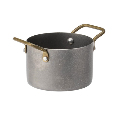 Utopia Vintage Steel Mini Casserole Dishes 3.5" 90mm (Pack of 6)