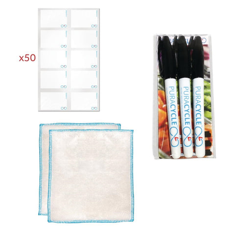 Puracycle Reusable Blank Label Pack + Free product image