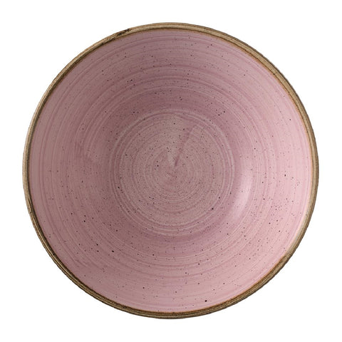 Churchill Stonecast Petal Pink Deep Coupe Bowls 180mm (Pack of 6)