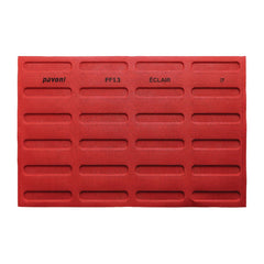 Pavoni Silicone Eclair Baking Mat 600x400mm – 24 Indent