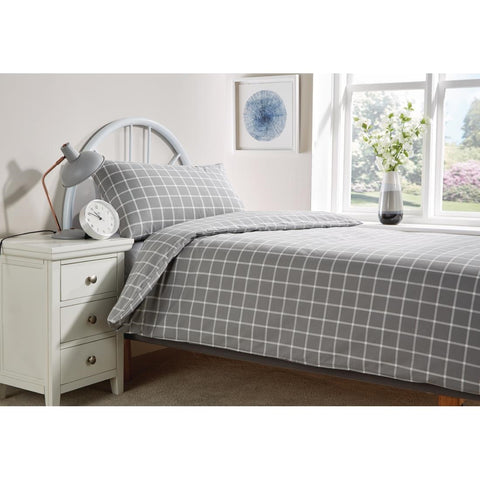 Mitre Essentials Stirling Duvet Cover Grey product image