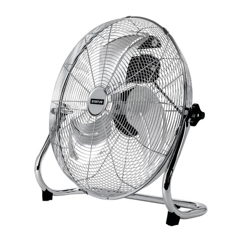 Status 18" Power Fan Chrome
