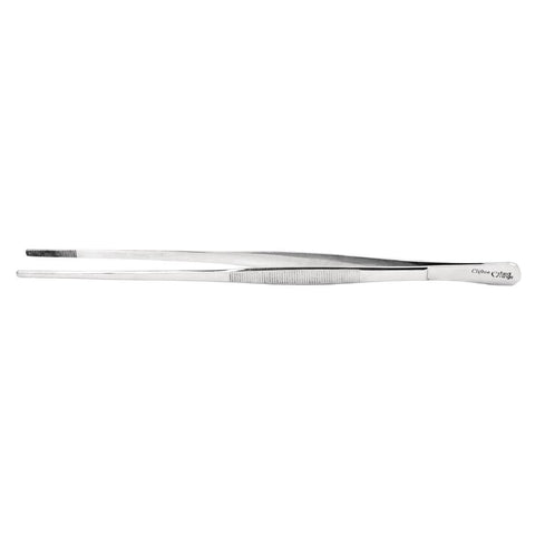Stainless Steel Round Tip Tweezer Tongs 300mm product image