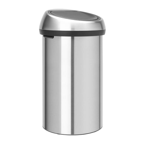 Brabantia Touch Bin Matt Steel 60Ltr - Advantage Catering Equipment
