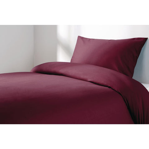 Mitre Essentials Spectrum Flat Sheet Claret product image