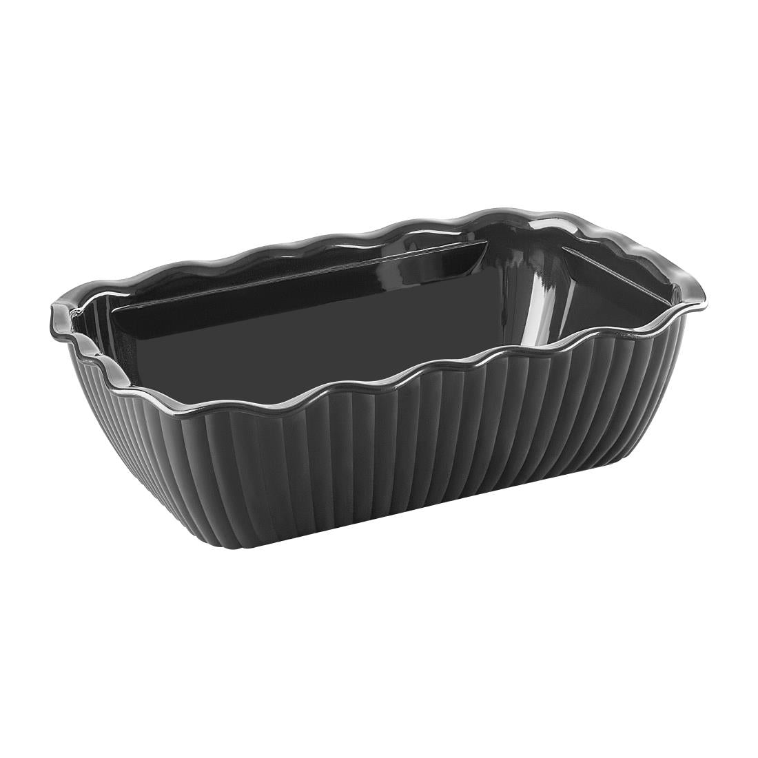 Olympia Kristallon Medium Salad Crock - Black product image