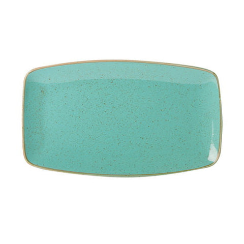 Seasons by Porcelite Sea Spray Rectangular Plate 31x18cm/12"x7" porcelain tableware by Seasons by Porcelite