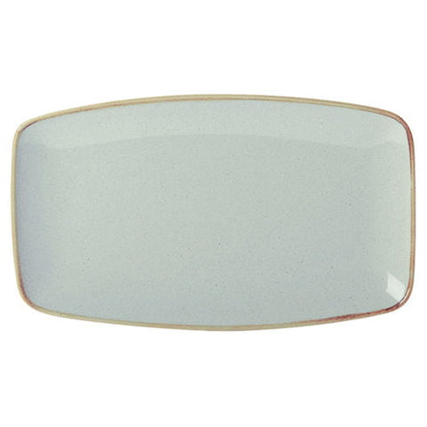 Seasons by Porcelite Stone Rectangular Plate 31x18cm /12"x7" porcelain tableware by Seasons by Porcelite