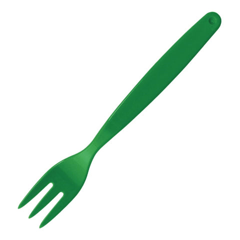 Olympia Kristallon Polypropylene Forks Green product image