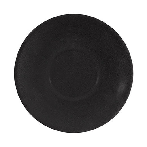 Seasons by Porcelite Graphite Saucer 16cm/6.25" porcelain tableware by Seasons by Porcelite