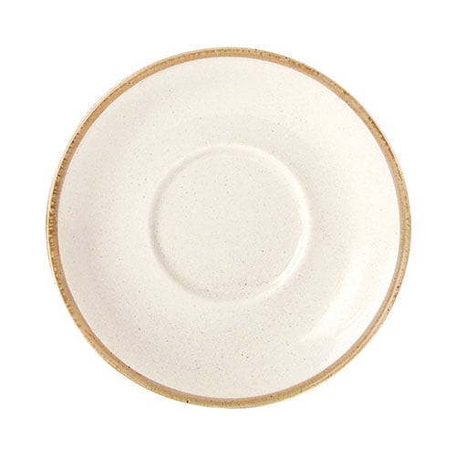 Seasons by Porcelite Oatmeal Saucer 16cm/6.25" porcelain tableware