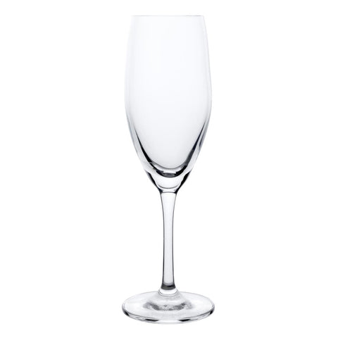 Olympia Cantina Champagne Flute Glasses Crystal 195ml/6.59oz (Pack of 6)