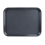 Olympia Kristallon PP Rectangular Tray Charcoal 275x353mm